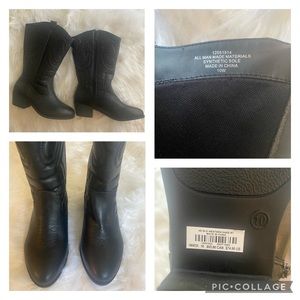 Torrid size 10W wide calf cowboy boots
